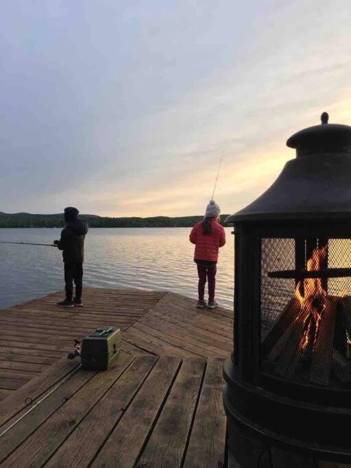 Le Vacancier Sur Le Lac Saint Denis de Brompton Esterno foto